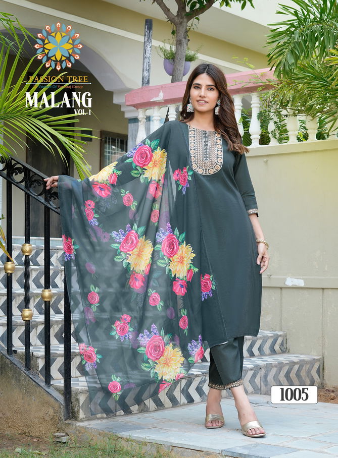 Malang Vol 1 By Passion Tree Shimmer Silk Readymade Suits Wholesale Shop In Surat
